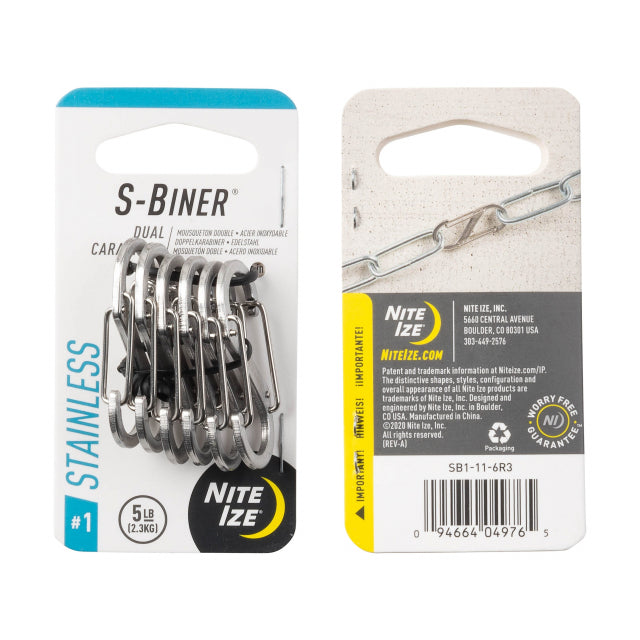 S-Biner Stainless Steel Dual Carabiner #2