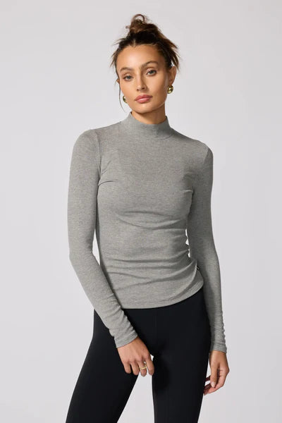 MPG Women's 90s Mock Neck