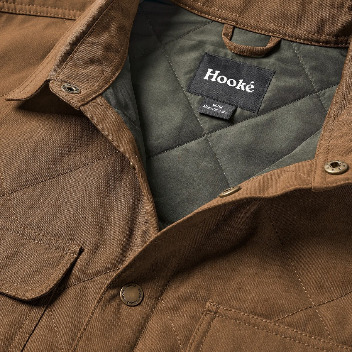 Hooké Men's Jack Quilted Overshirt