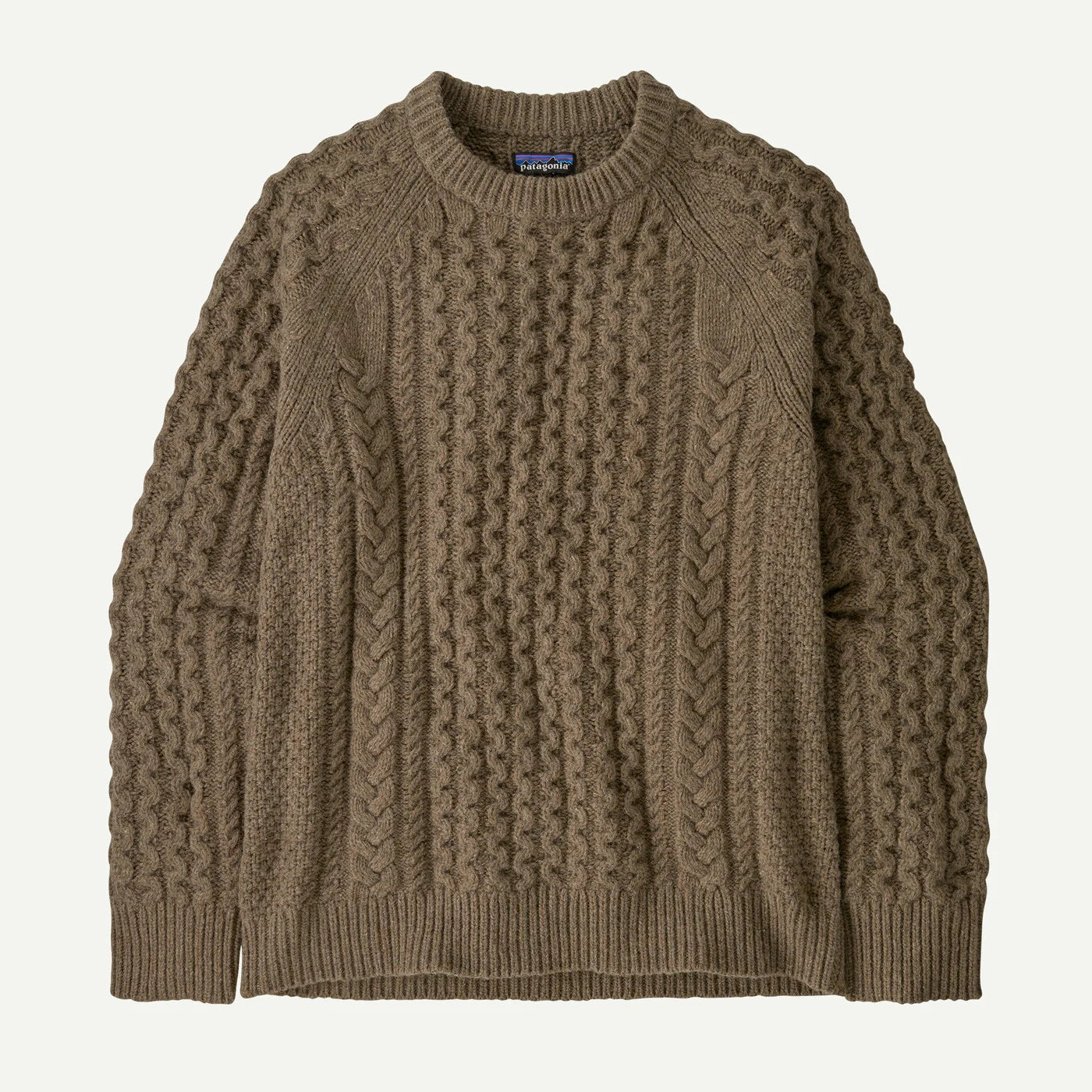 Patagonia Unisex Recycled Woolblend Cableknit Crew