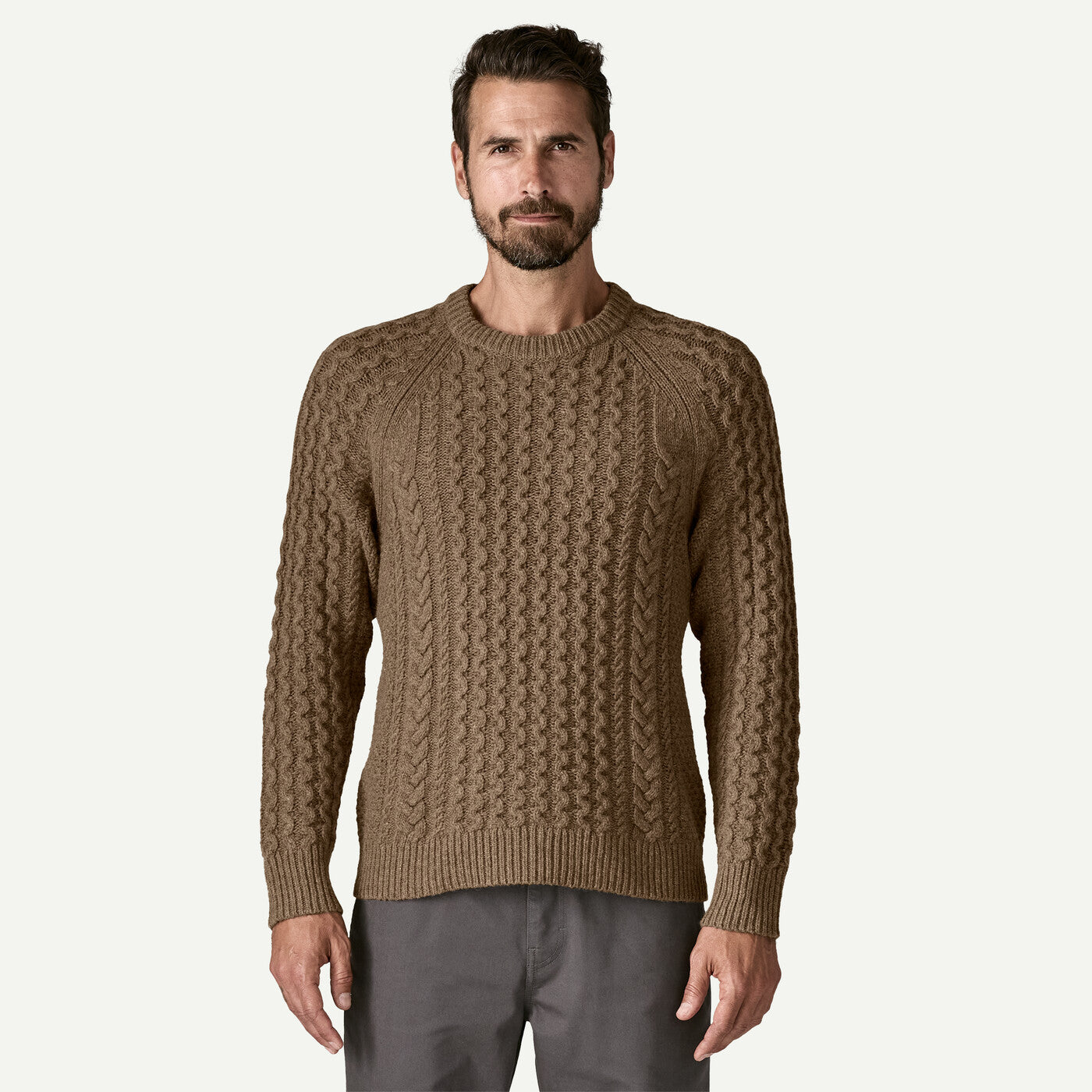 Patagonia Unisex Recycled Woolblend Cableknit Crew