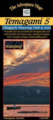 The Adventure Map Temagami 5 Chiniguchi Area