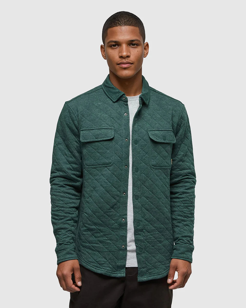 Tentree Men's Colville Quilted Shacket