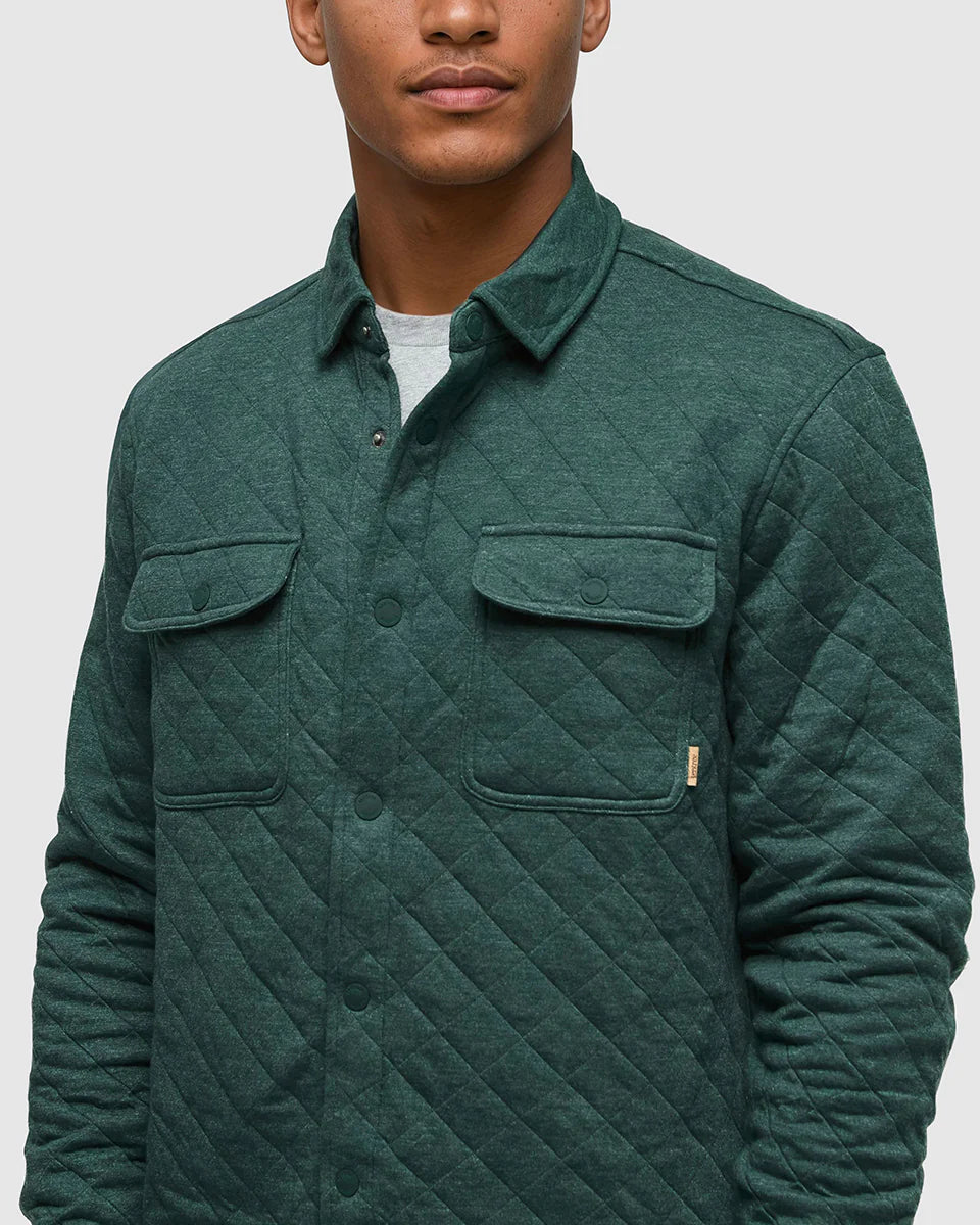 Tentree Men's Colville Quilted Shacket