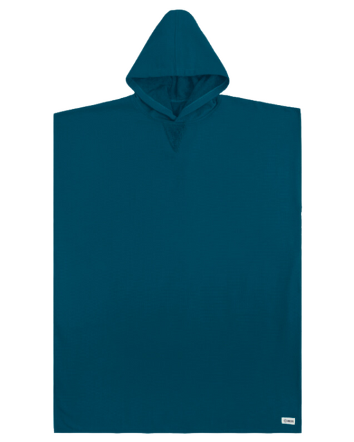 Terra Solid Hooded Poncho - Half Terry