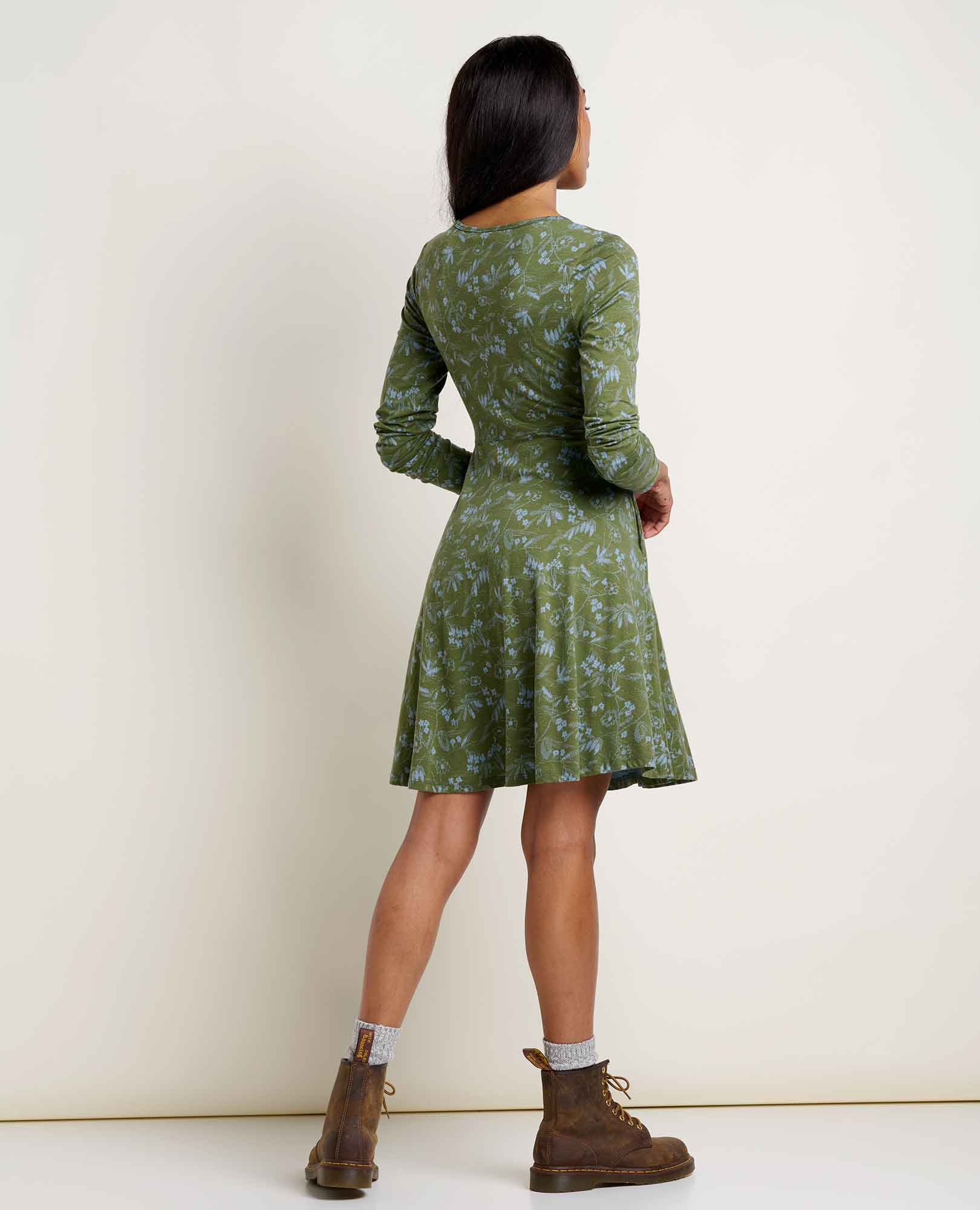 Toad & Co Freesia Long Sleeve Wrap Dress