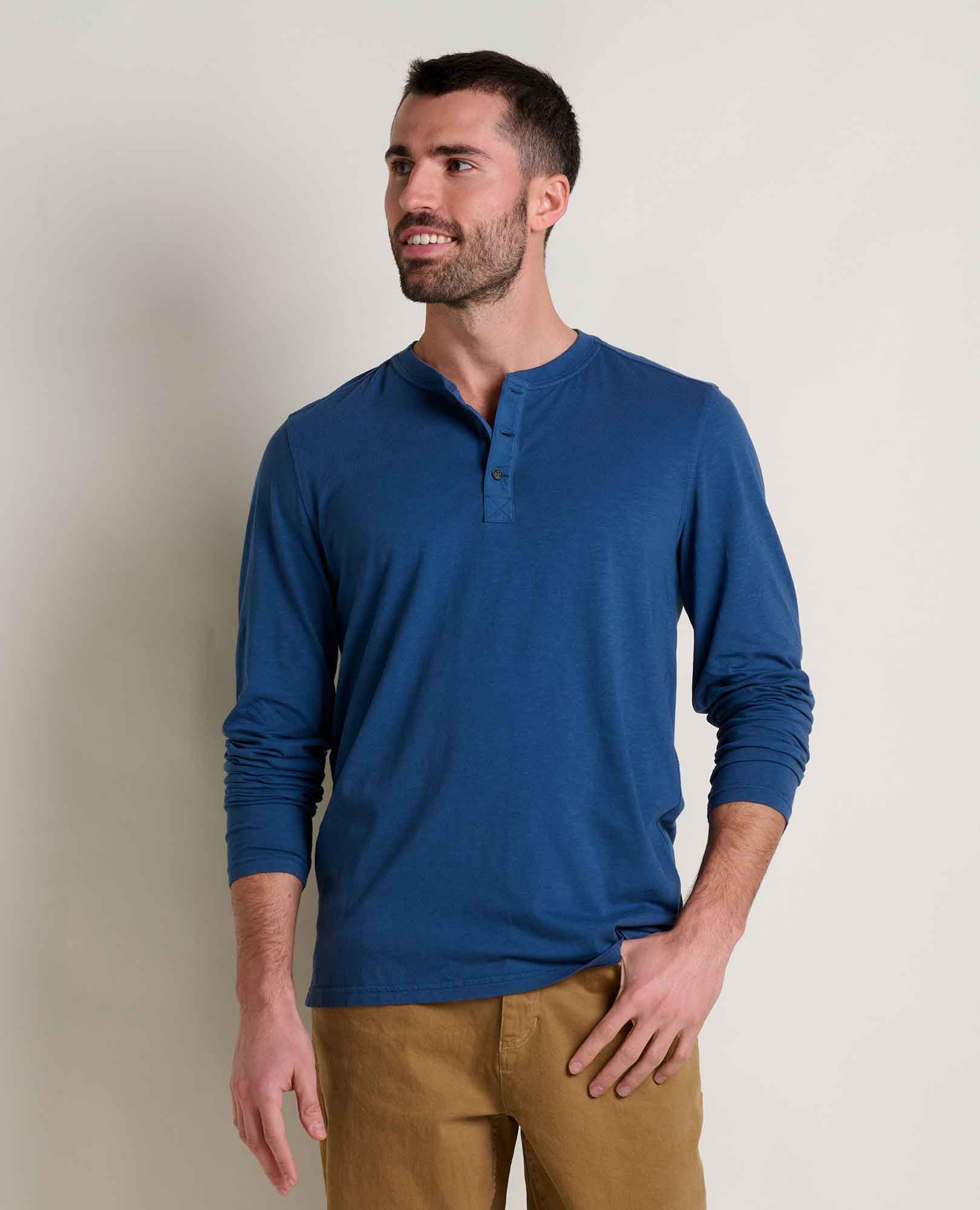 Toad & Co Men's Primo Long Sleeve Henley