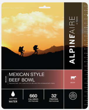 AlpineAire Mexican Style Beef Bowl