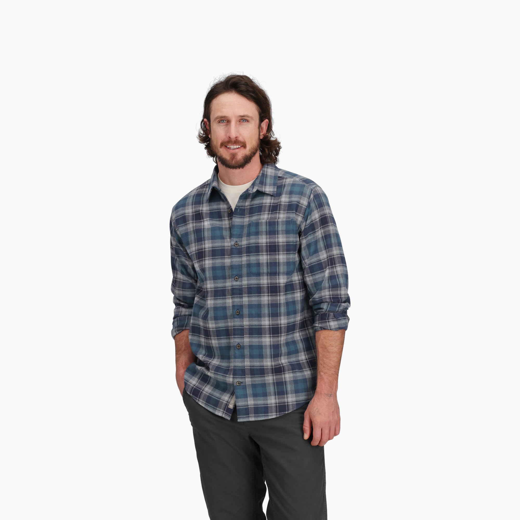 Royal Robbins Men's Lieback Organic Long Sleeve