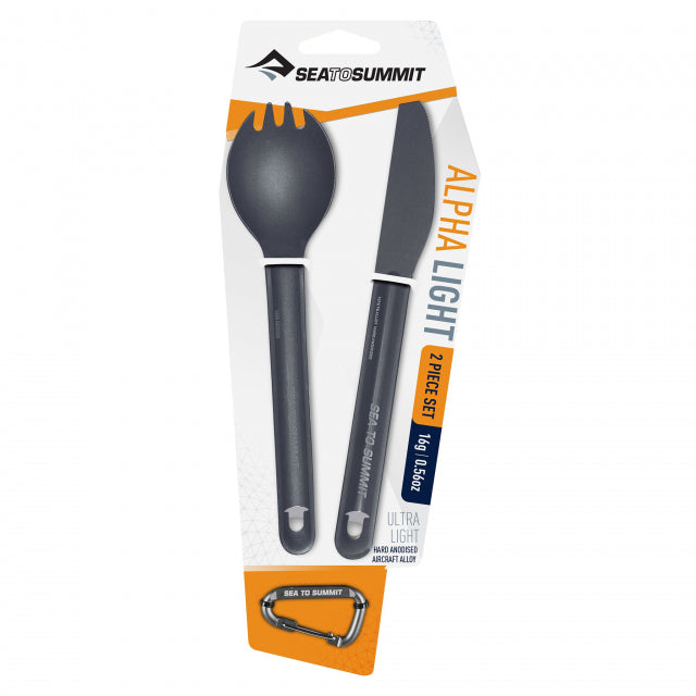 Sea to Summit Alpha Light Spork & Knife Set