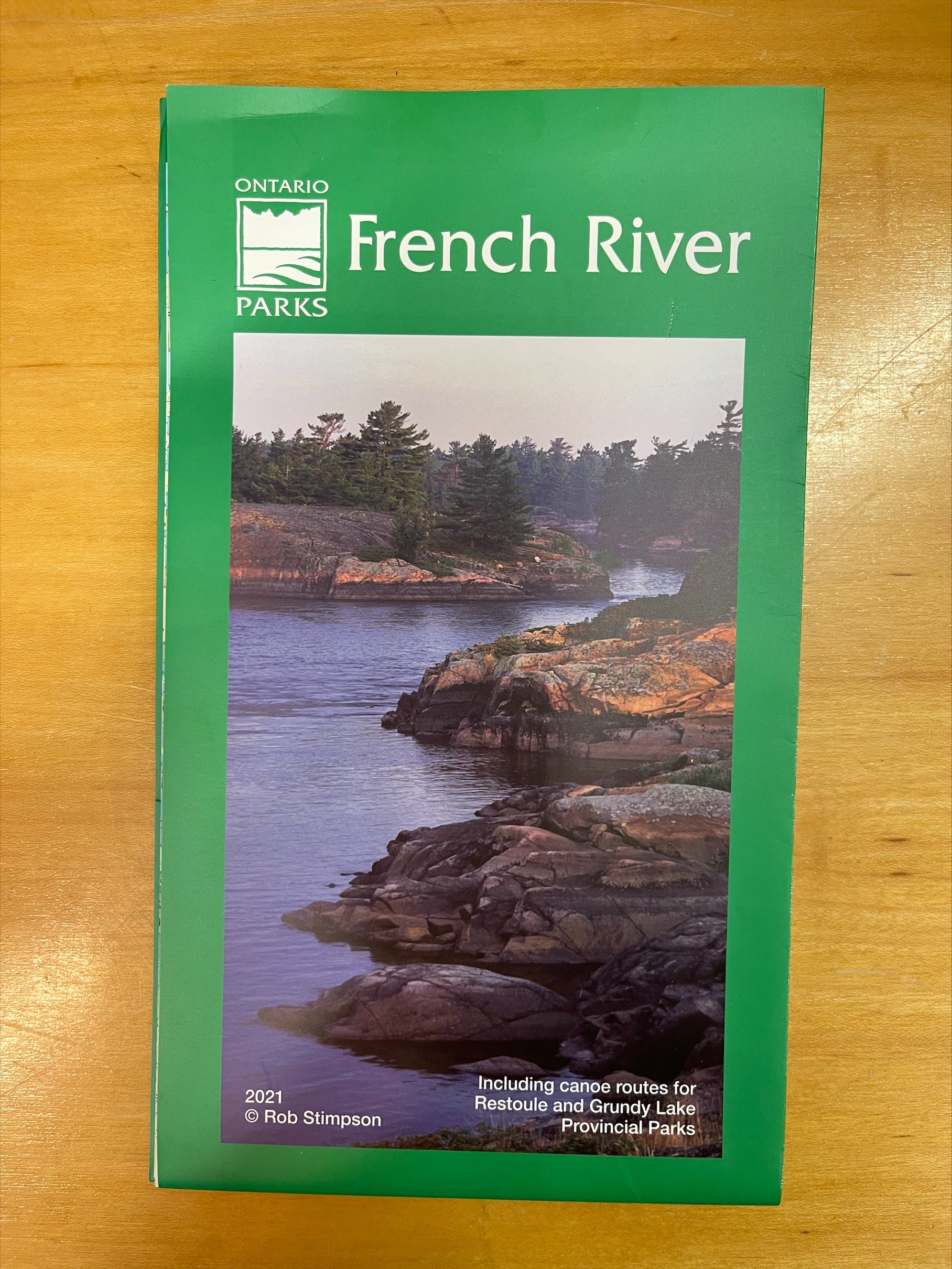 French River Provincial Park Map